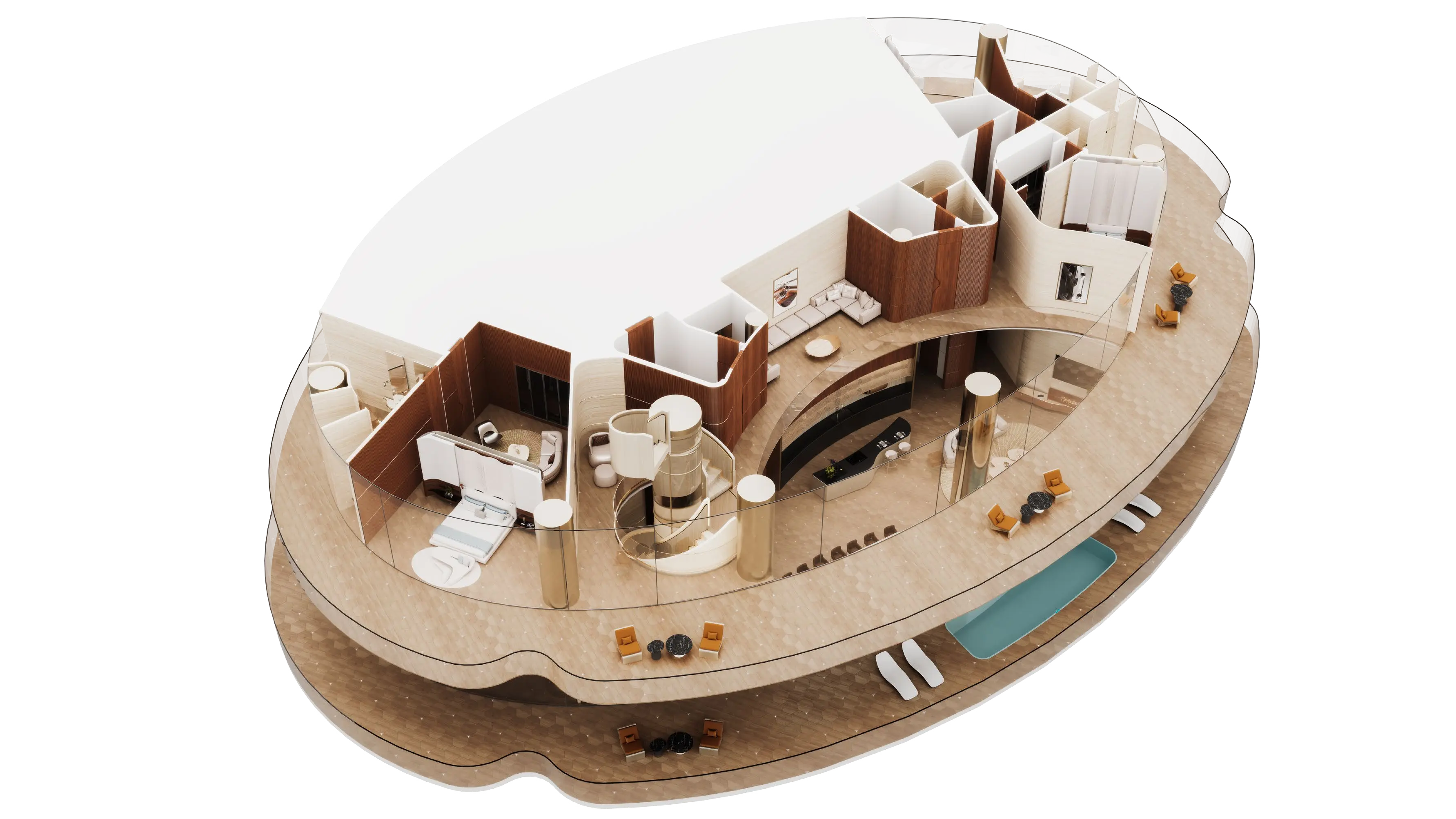 The Duplex Penthouse | Level 2 - 5556 Sq. ft.