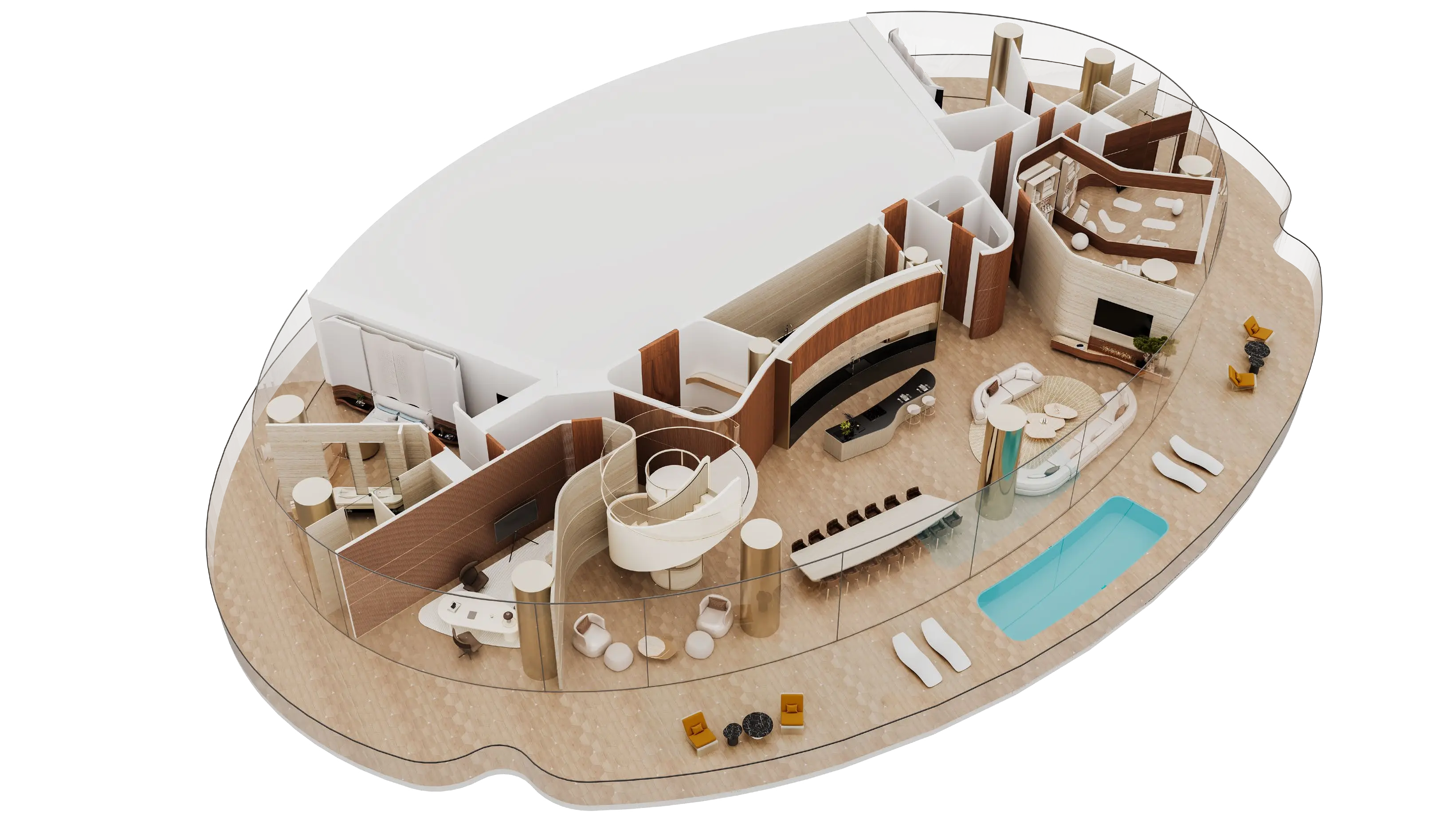 The Duplex Penthouse | Level 1 - 6909 Sq. ft.